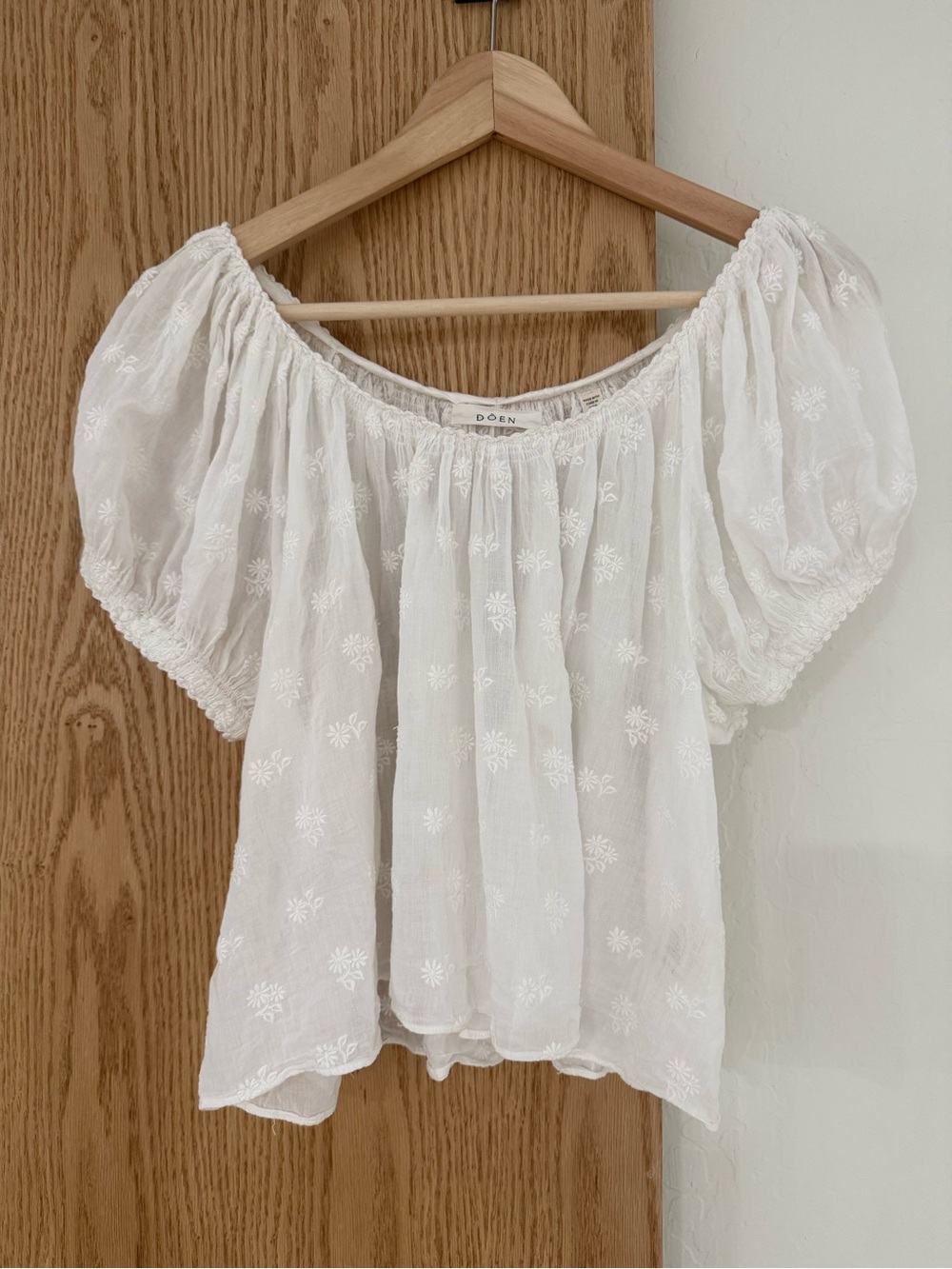 Doen Pomeline top in salt RARE - Picture 4 of 6